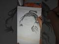 Cute ram ji charcoal pencil drawing /diwali special drawing/#art #drawing #diwali #shorts.
