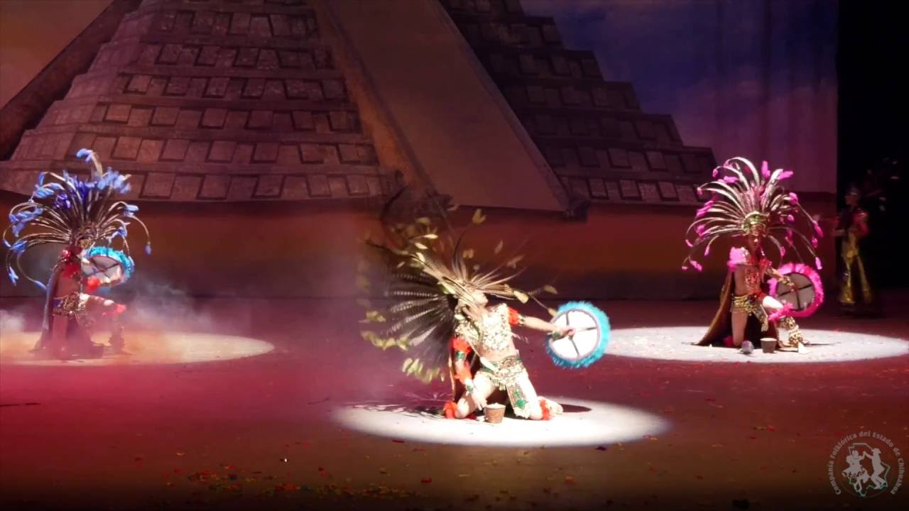 Estado de México: Danza Azteca - Danza del Fuego | Concheros - Cía Folklórica del Edo. de Chihuahua