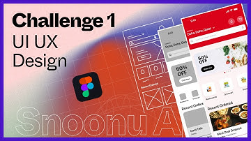 Food Delivery App Redesign - UI/UX Design in Figma (sketch, wireframe, mockup design)