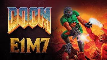 Doom - E1M7: Computer Station - (100% Ultra Violence+) - Knee Deep in the Dead