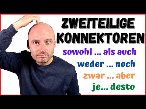 Zweiteilige Konnektoren 🤓 | B1 B2 | Learn German | Deutsch lernen