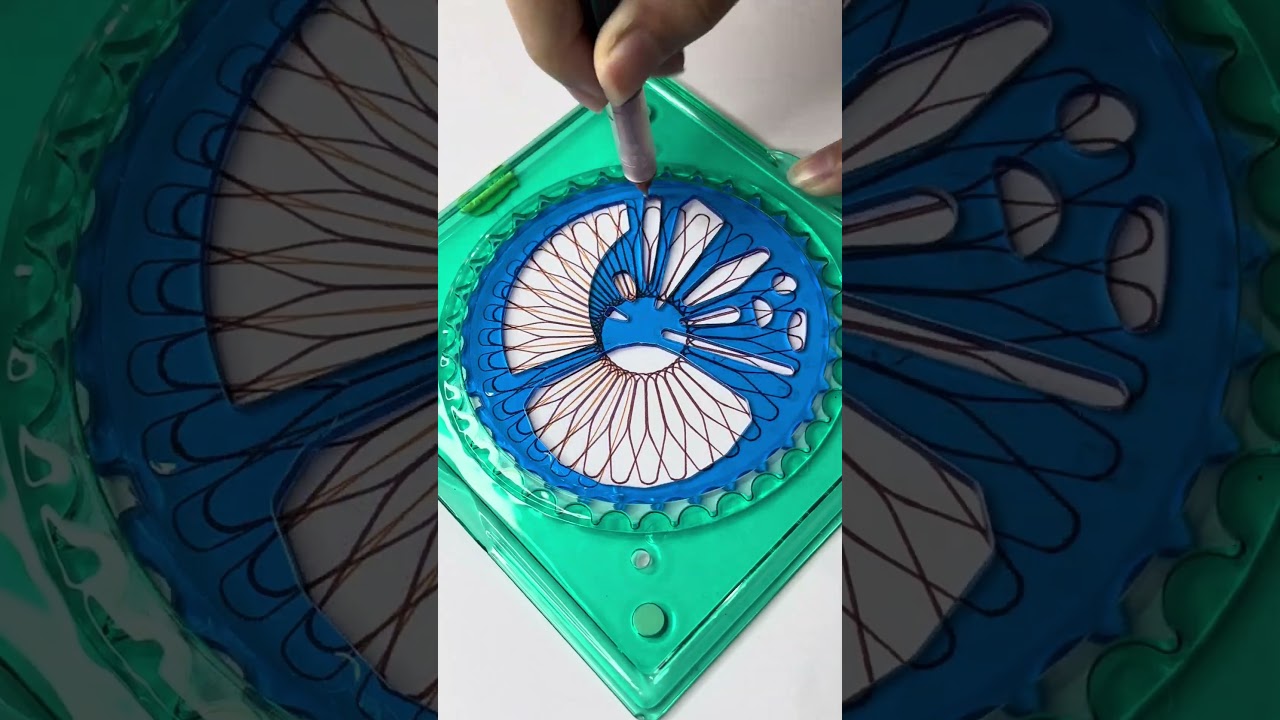 Satisfying ASMR Spiral Patterns | Spirograph Sounds for Calm! 