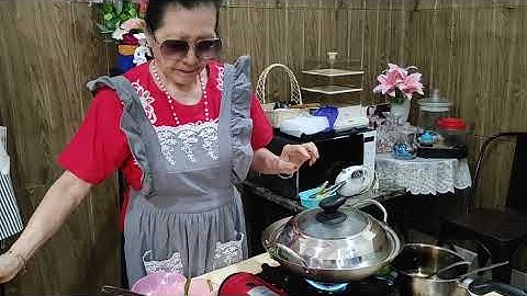 Part 2| Oma Madre masak tumis cah kangkung #cahkangkung #chroniclesofomamadre #masakanrumahan 