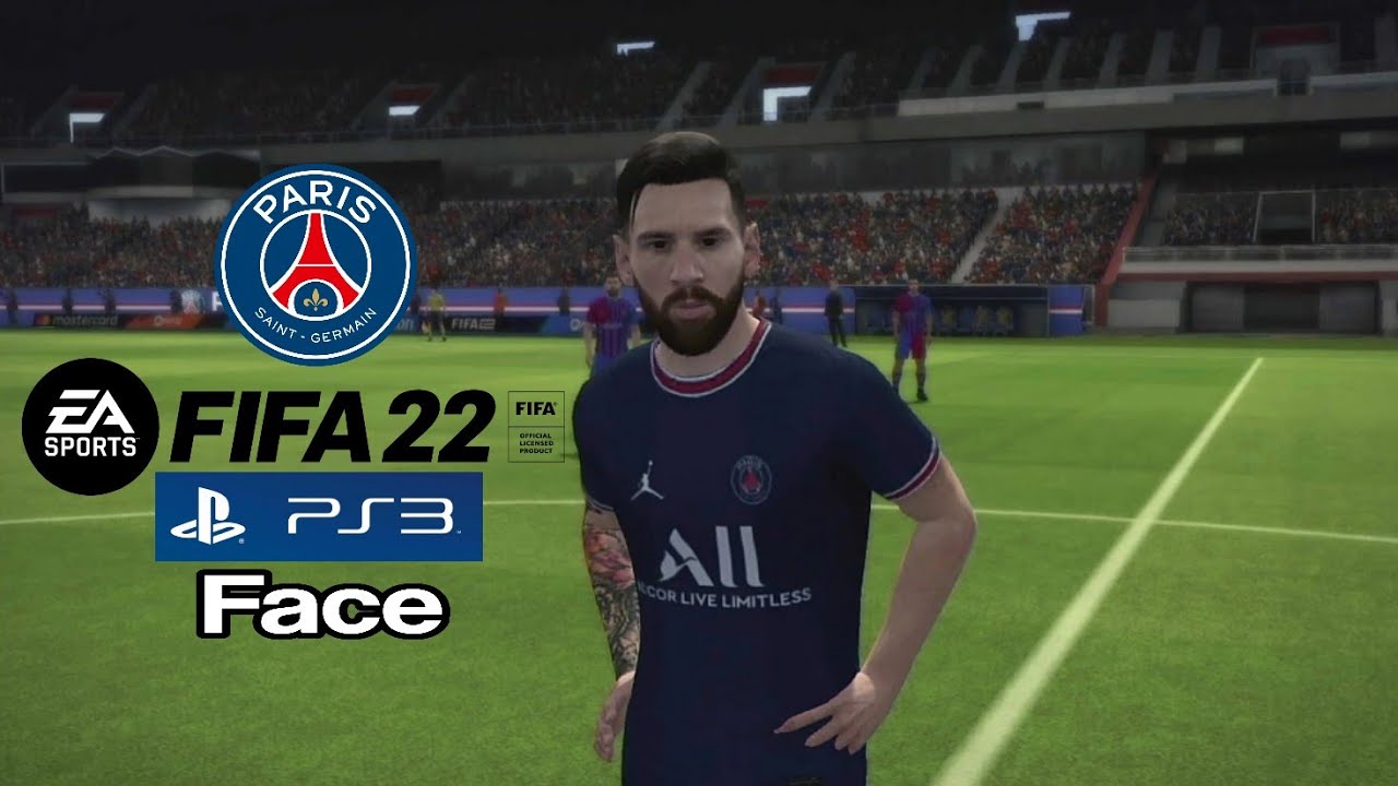 FIFA 22 PSG Faces PS3 