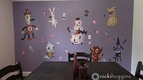 Nicki Huggins features Gary Baseman
