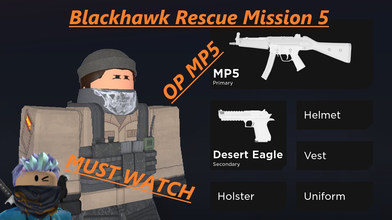The Mp5 Is Overpowered My New Favorite Gun Roblox Blackhawk Rescue Mission 5 W Duplexasteroid - roblox blackhawk rescue mission 5 discord