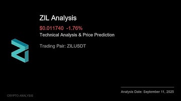 ZIL (ZILUSDT) Technical Analysis - Price Prediction & Buy or Sell September 11, 2025
