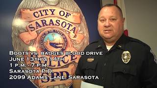 2017 Sarasota Police Boots vs  Badges
