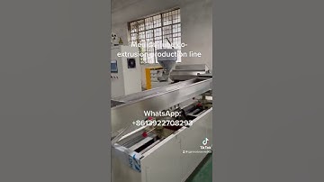 Medical tube co-extrusion production line #medical #tube
