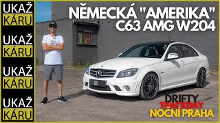 4K | OBŘÍ MOTOR V MALÉM SEDANU | MERCEDES-BENZ C63 AMG W204 | 6.2L V8