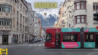 Innsbruck Austria 4K Drive Tour