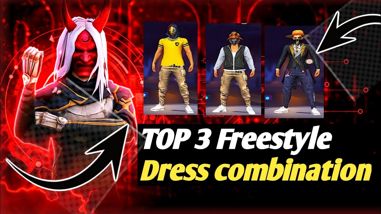 Top 3 freestyle dress combination !! Dress combo 