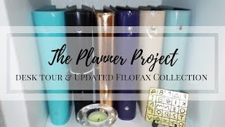 Updated Filofax Collection & Desk Tour