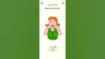 Dop 2 Level 718 Remove the lenses Solve Delete One Part Shorts #viralfeeds  #dop2 #dop2deleteonepart