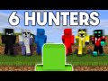 Minecraft Speedrunner VS 6 Hunters