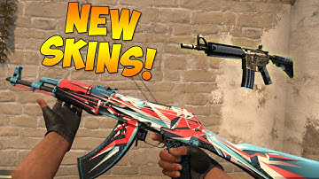 CS GO Skins - M4A4 Royalty & AK-47 Point Disarray (New Revolver Case Gameplay)