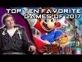Top 10 Favorite Games of 2017 - ScottySparda