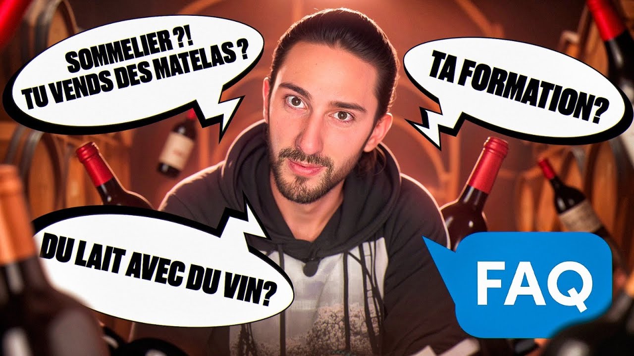 LE MEILLEUR MÉTIER DU MONDE ?! Faq sur le Métier de Sommelier !