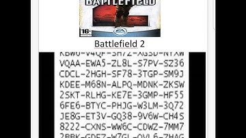 Cd key Battlefield 2