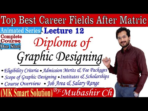 12 | Diploma of Graphic Designing | Top Best Careers After Matric