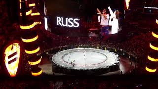 Russ Opening Ed Sheeran Concert Sofi Stadium Inglewood California USA September 23, 2023