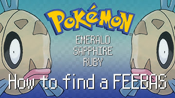 How to find Feebas on Pokemon Ruby, Sapphire and Emerald