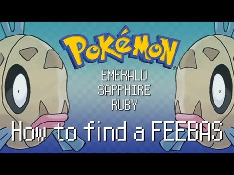 Como encontrar Feebas em Pokemon Ruby, Sapphire e Emerald