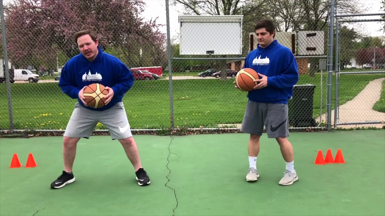 Happy at Home Simple Basketball Drills Part 1 YouTube