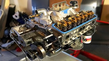 How to install valve springs and set valve lash on a SBC | V8 Swap RX7