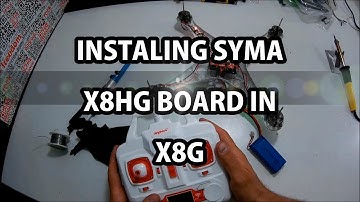 ALTITUDE HOLD Syma x8g to x8hg mod