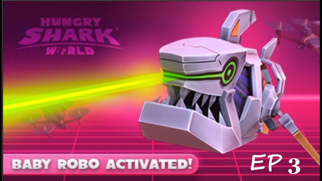 sharknado 5 Win *New Pet* Chip (Robo Baby) Live Contest Episode 3 - Hungry Shark World