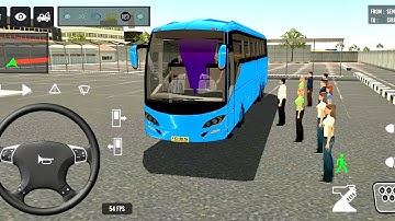 Euro Bus Driving Game PublicTransportation 2024 Indonesia BusSimulator Android Gameplay #26