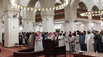 صلاة العشاء يوم الإثنين 23-6-1441 الشيخ محمود خليل القارئ