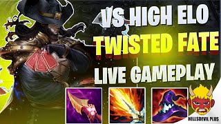 Twisted Fate vs High Elo Players - Wild Rift HellsDevil Plus Gameplay