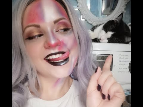tupi ,funny cat meet colorful alien  catmom