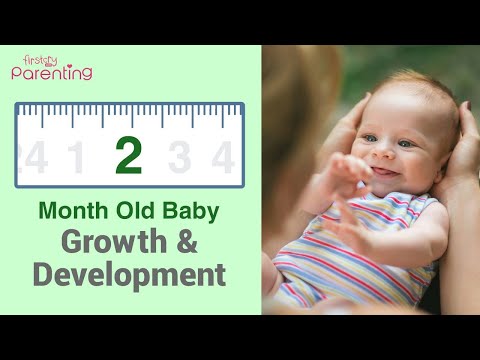 Video: 2 Month Old Baby, Development And Growth