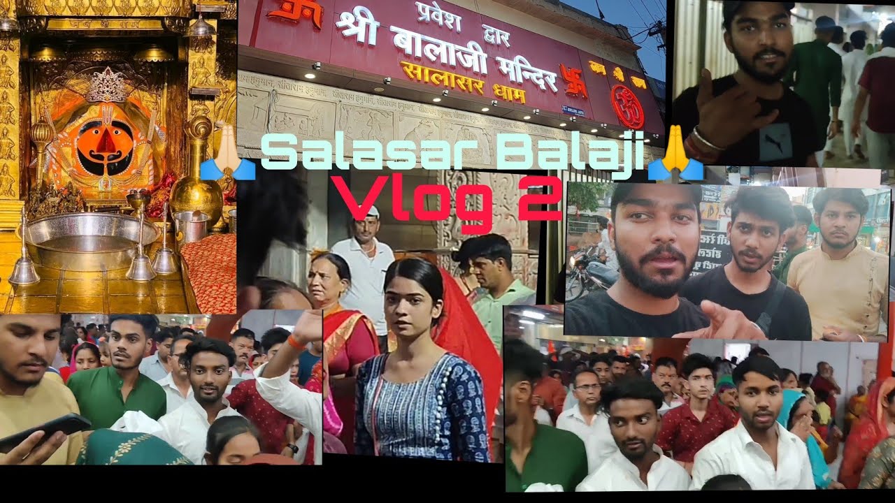 ❤Delhi To Salasar BalaJi🙏🏻 | Salasar BalaJi By Bus | Vlog 2 | King Sourab Vlogs #salasarbalaji #ksv