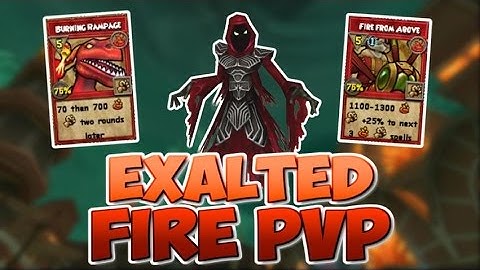Wizard101: Exalted Fire PvP #4 -Solo Matches-