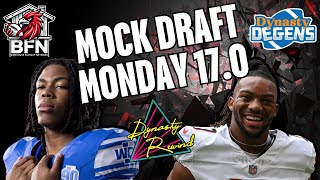 MOCK DRAFT MONDAY 17.0 | MOCK DRAFT STRATEGY | 2026 FANTASY FOOTBALL RANKINGS