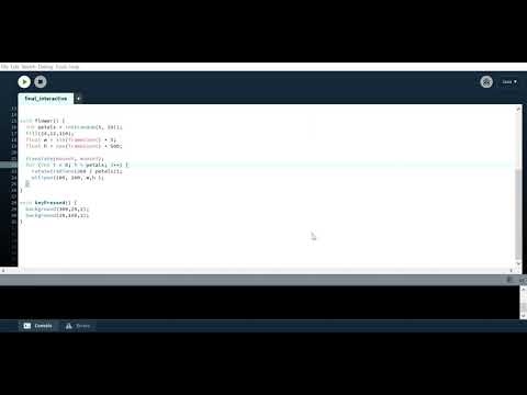 Interactive Processing Project