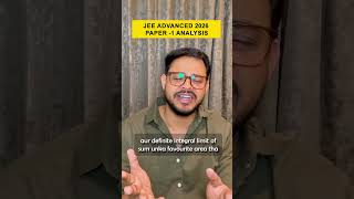 JEE Advanced 2026 Paper One Honest Review🔥 Easy or Tough? 😳