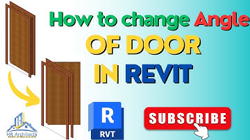 How can i change door angle in Revit? || Open door in Revit ||