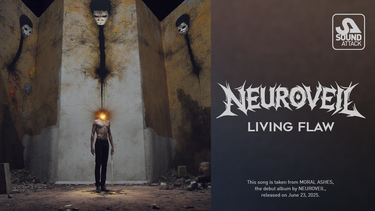Living Flaw – NEUROVEIL | Dark Progressive Metal Lyric Video