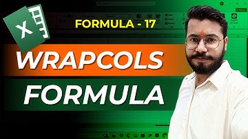 WRAPCOLS Formula in Excel | Master Excel