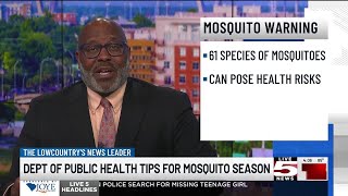 VIDEO: SC health department gives 7 tips to fight off mosquitoes