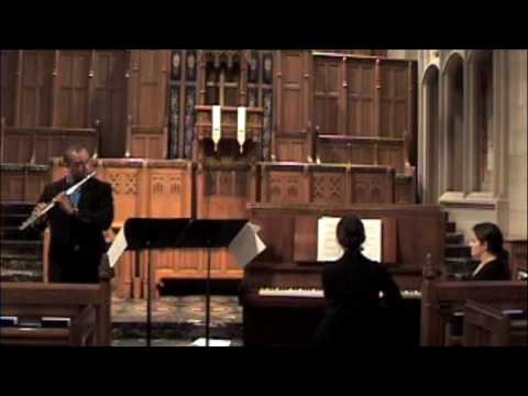 Saint Saens Violin Sonata no. 1 in d minor (transcription for flute) part 2