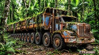 Forgotten Kenworth W990 Dump Truck Abandoned for 20 Years | Extreme Rust Full Restoration