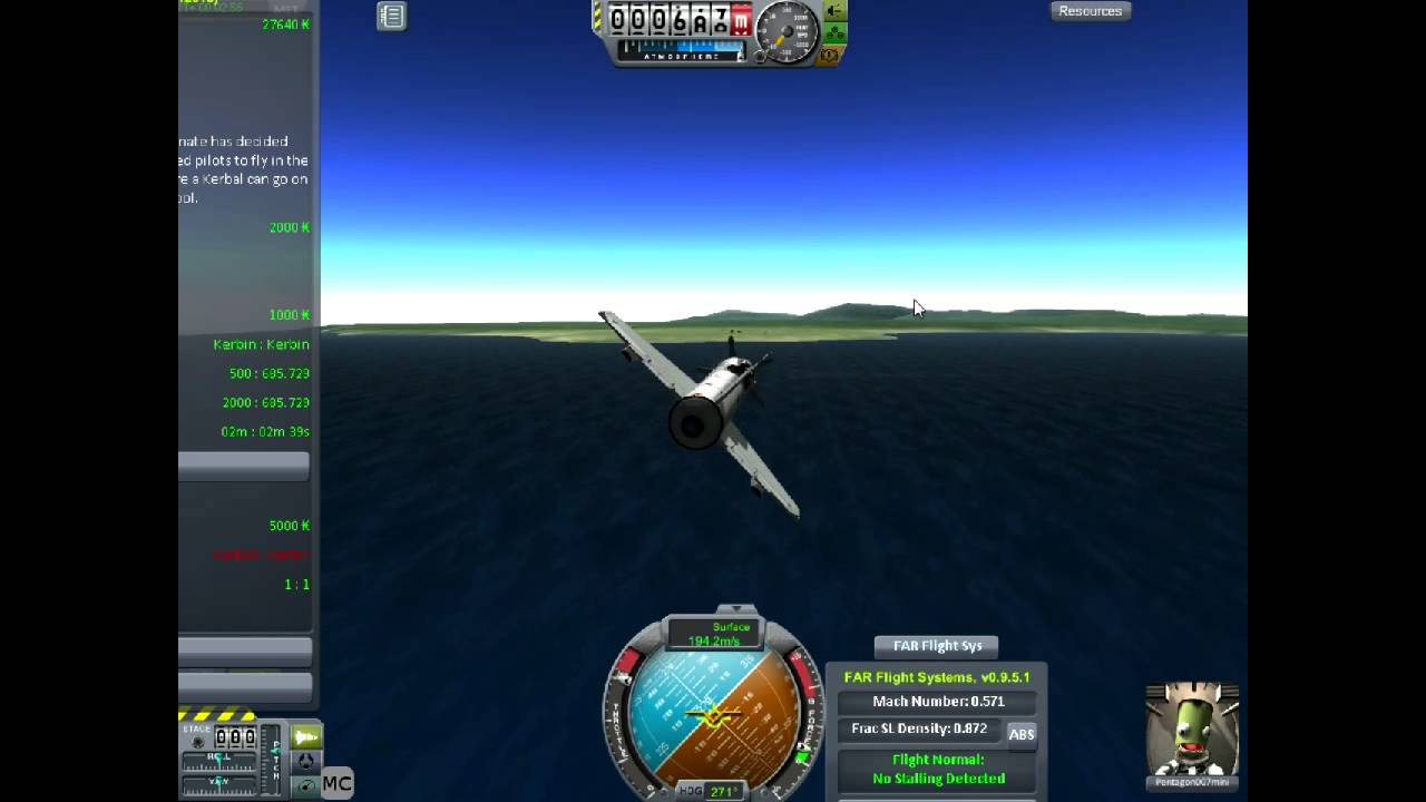 Kerbal Space Program Custom Career Mode Ep 2 Flight School - YouTube