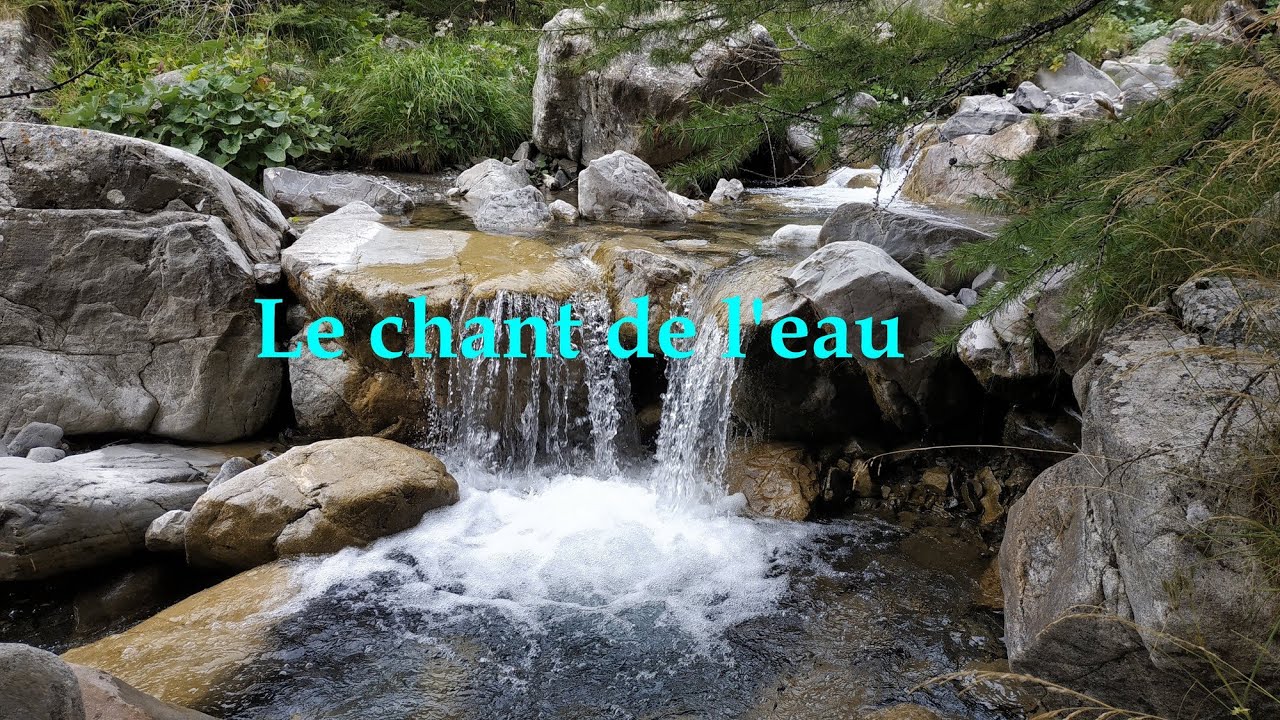 Le chant de l'eau