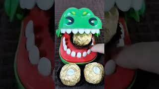 shorts asmr crocodile eating chocolate satisfying viral short shortsvideo newsfeed short
